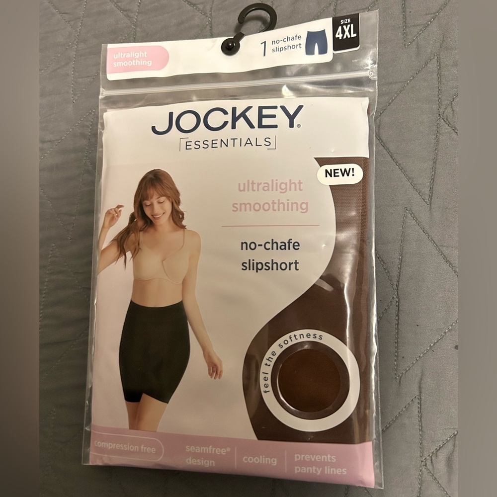 Jockey Essentials Black Slipshort